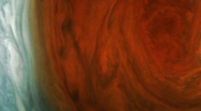 La gran mancha roja de Júpiter como jamás la has visto