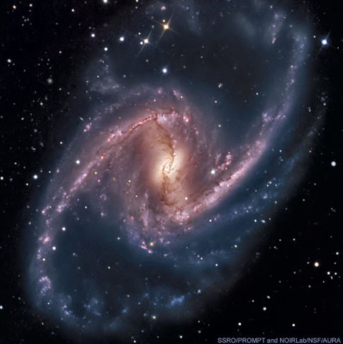 NGC 1365: La Gran Galaxia Espiral Barrada | UNIVERSO Blog