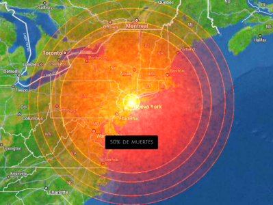 Simula el terrible impacto de asteroides contra ciudades y mira el resultado